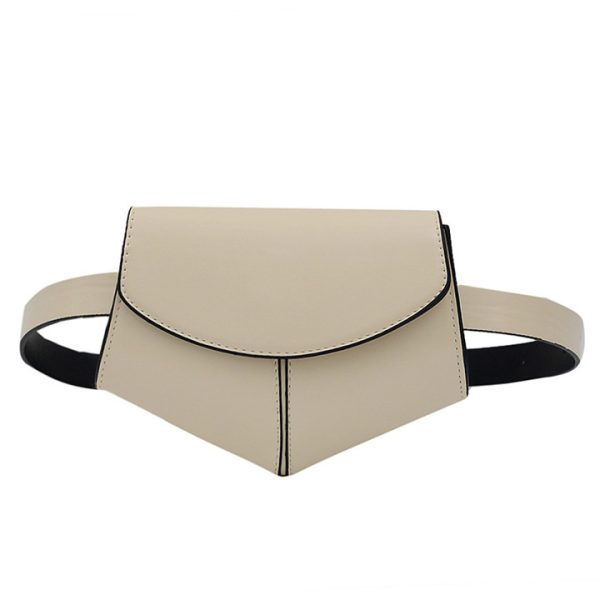 SPECIAL OFFER!!: Small Pouch PU Leather Fanny Pack white fashion mini waist bag SH1615