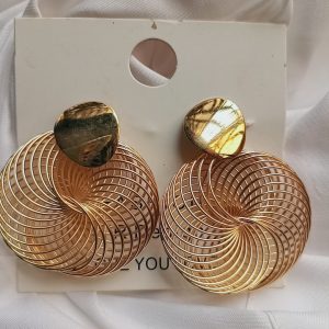 Optical Illusion and Geometric style Earrings
