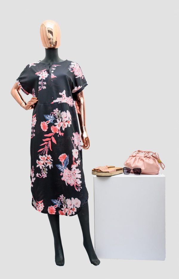 WOMEN'S FLORAL CASUAL DRESS