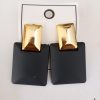 Premium Black and Gold Earrings 022