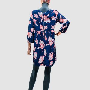 OLD NAVY CASUAL BLUE FLORAL DRESS
