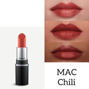 Mac Mini Retro Matte Lipstick, Chili 0.10 Ounce
