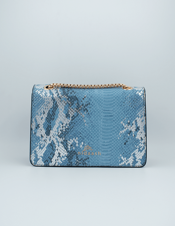 Bvlgari Serpenti Forever Women's Handbag in Blue 2020