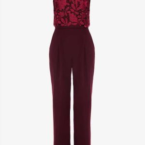 Plus Size Layered Bodice Moriko Jumpsuit by Phase Eight 01