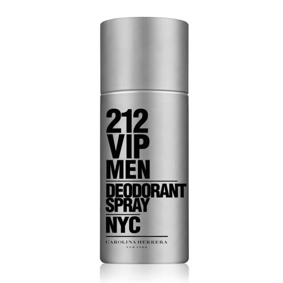 CAROLINA HERRERA 212 VIP Men Deodorant Spray NYC 150ML
