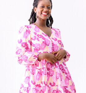 Monaè Design: Beautiful and Charming Floral Babydoll Dress Size 16